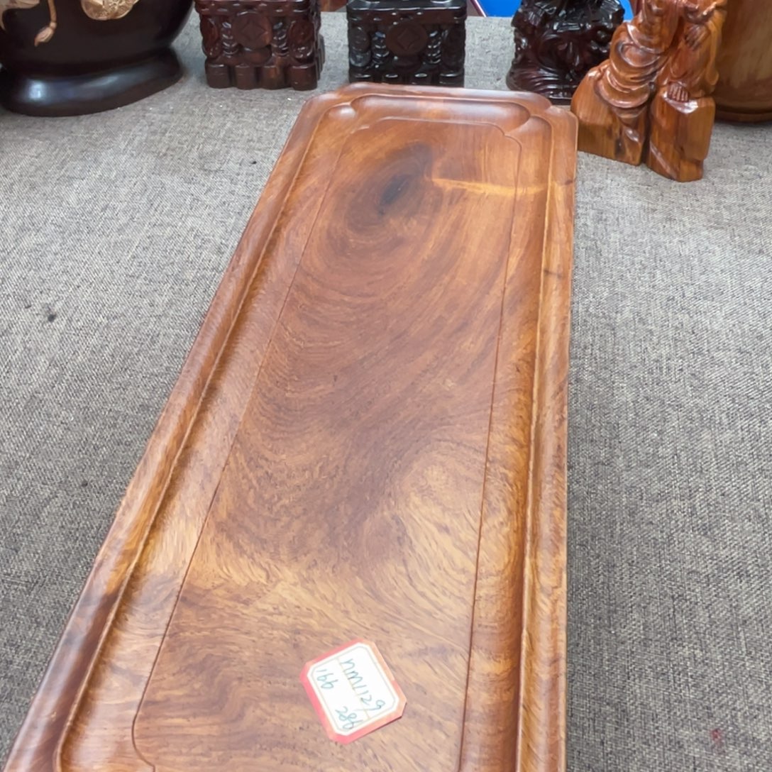 大果紫檀（缅甸花梨）文盘