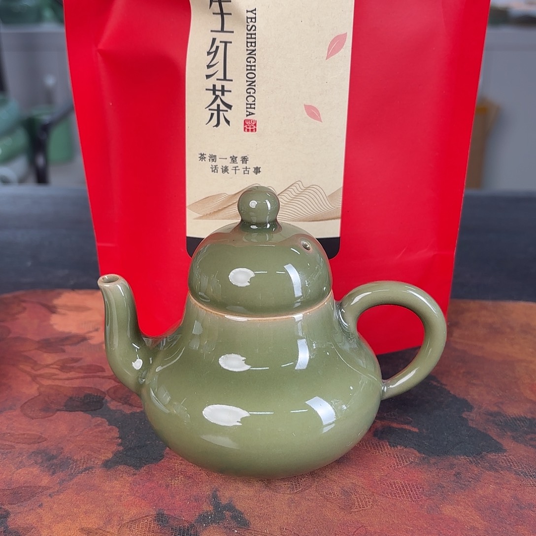 龙泉云间青瓷小米茶器