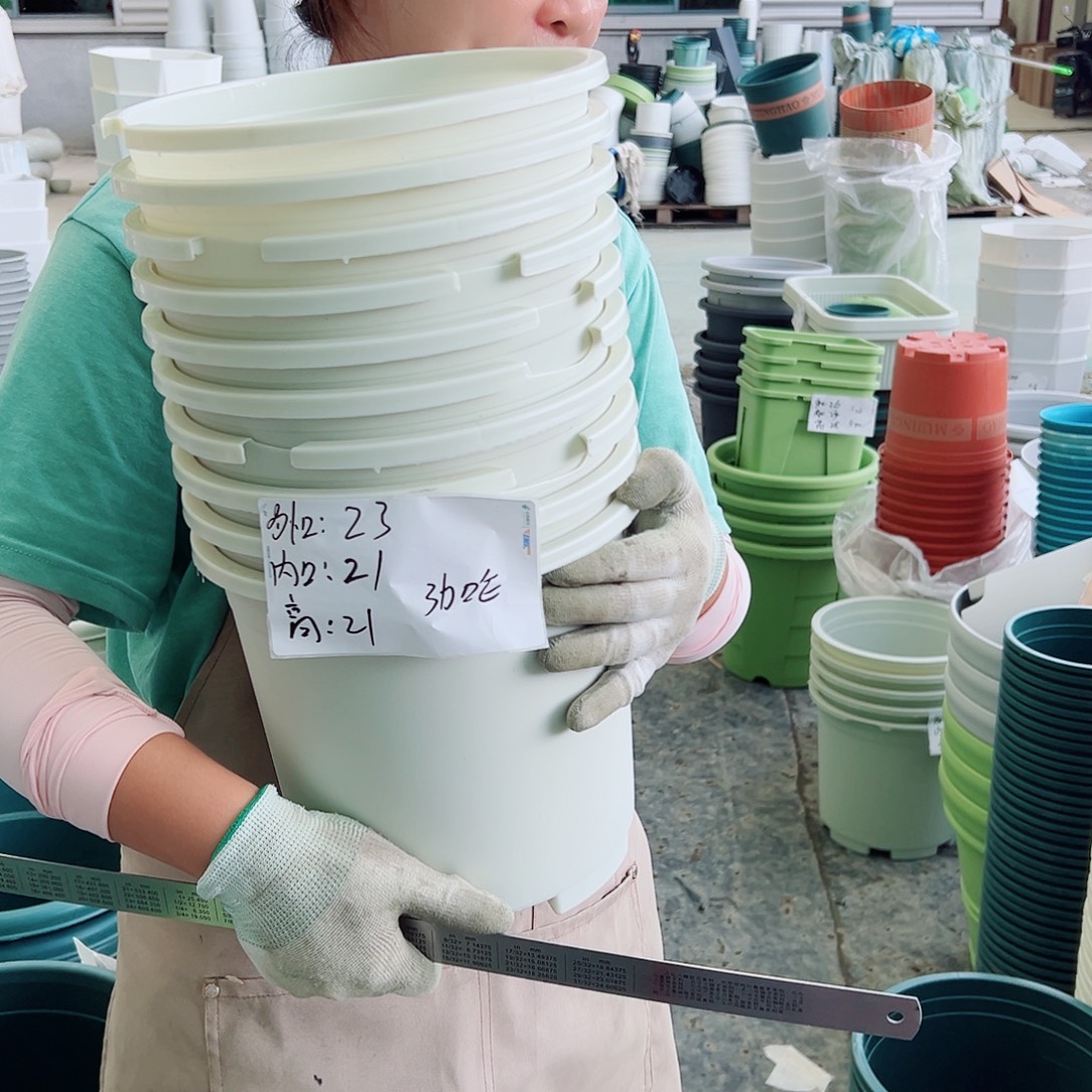 瑕疵3加仑米白色10个无托