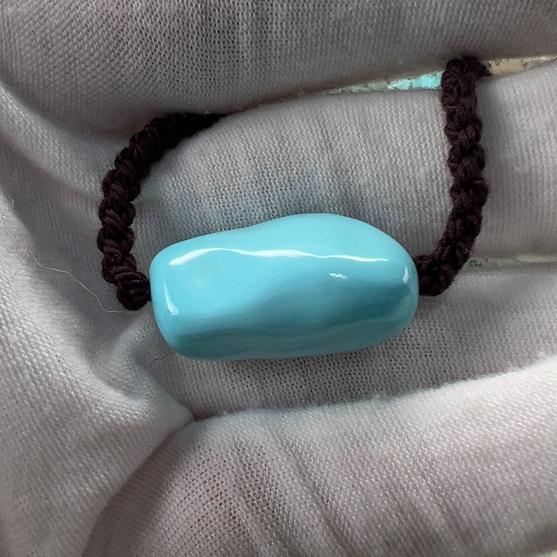 未镶嵌绿松石随形13.7mm