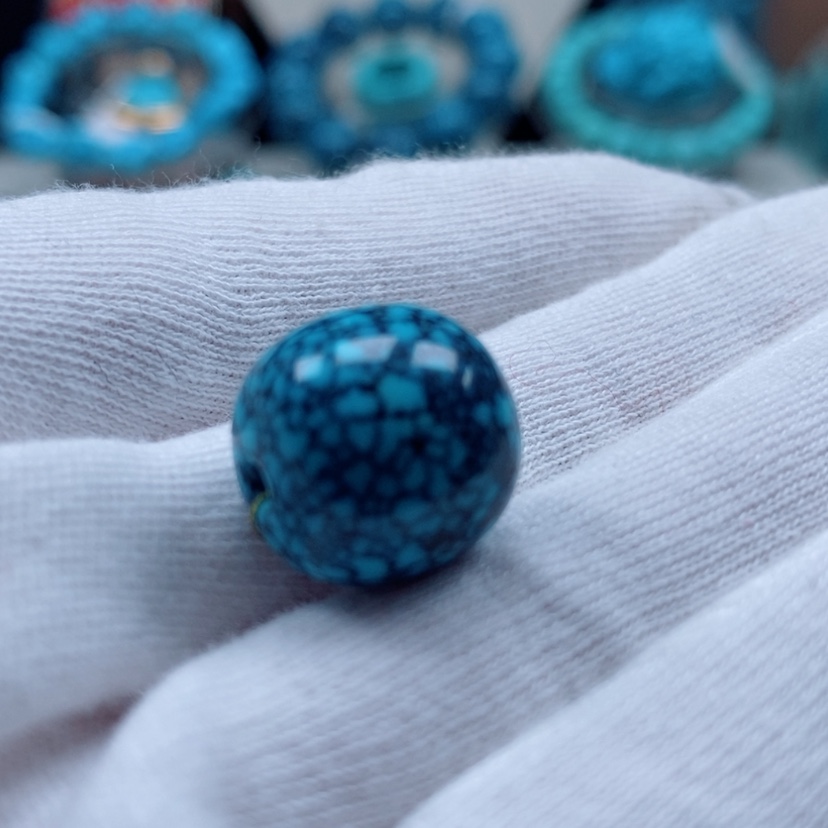 【闪购商品】绿松石绿松石未镶嵌猫*