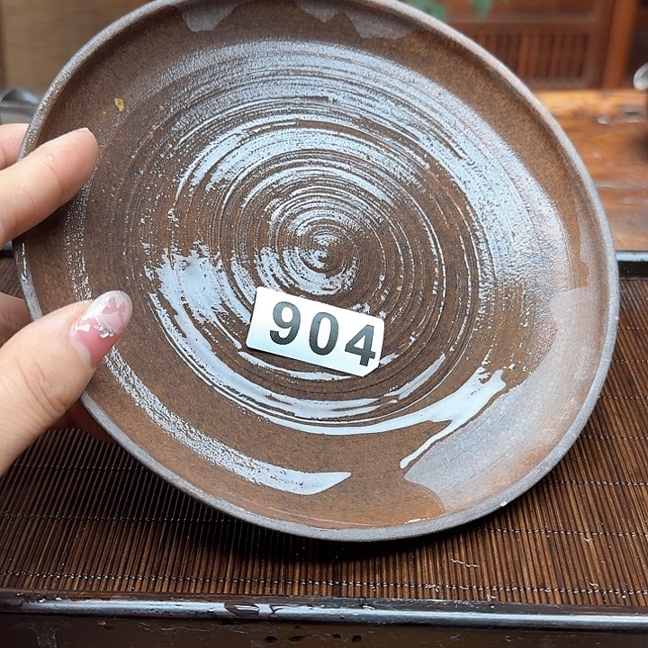 纯手工制作粗陶茶具