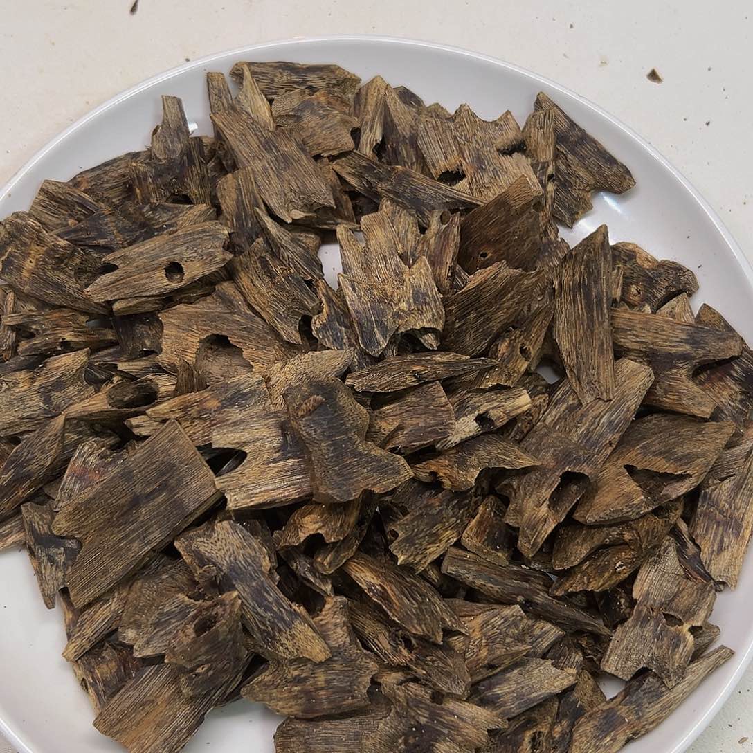 沉香沉香碎屑张勺子块料100克