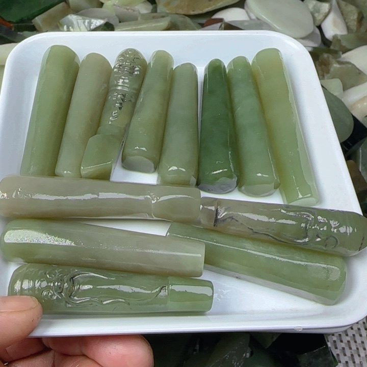 未镶嵌和田玉珠宝半成品