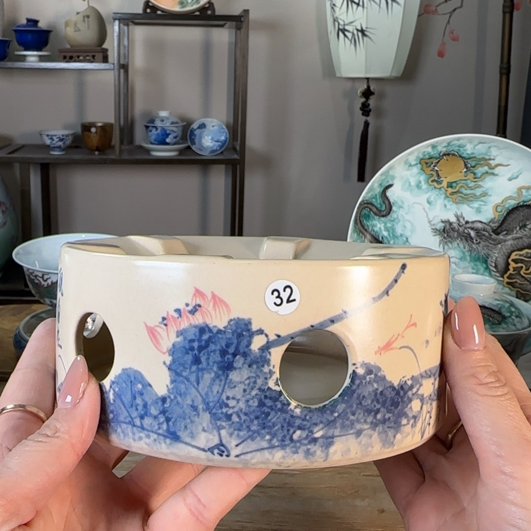 杯景德镇陶瓷柴烧多人