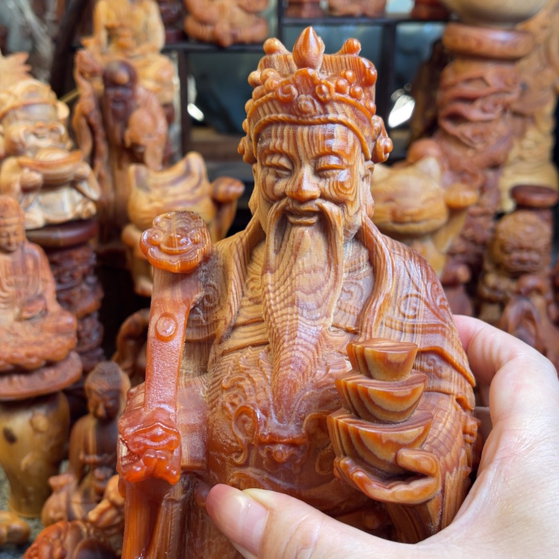 其他松木（琥珀木）财神