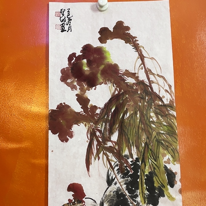 国画张圣敏先生纯手绘作品