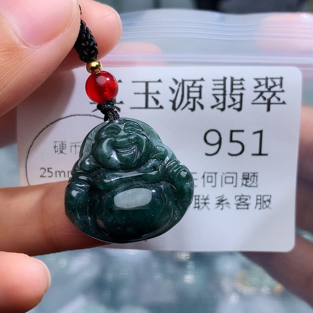 翡翠未镶嵌颈饰951