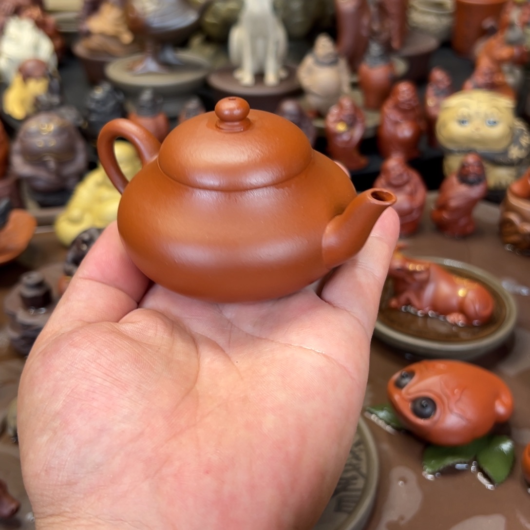 紫砂茶宠紫砂梨形
