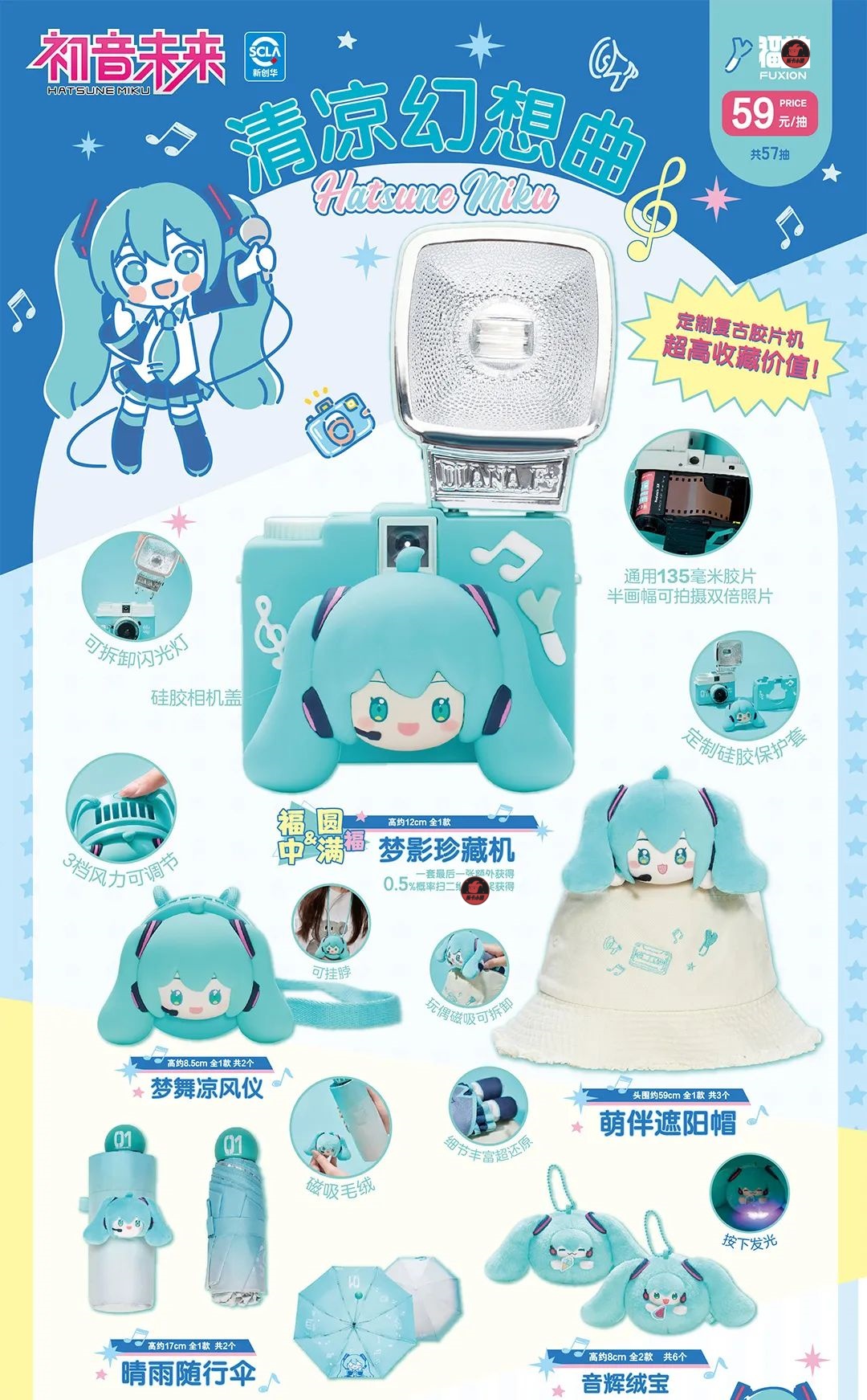 福赏初音未来系列【拆卡】【壳】