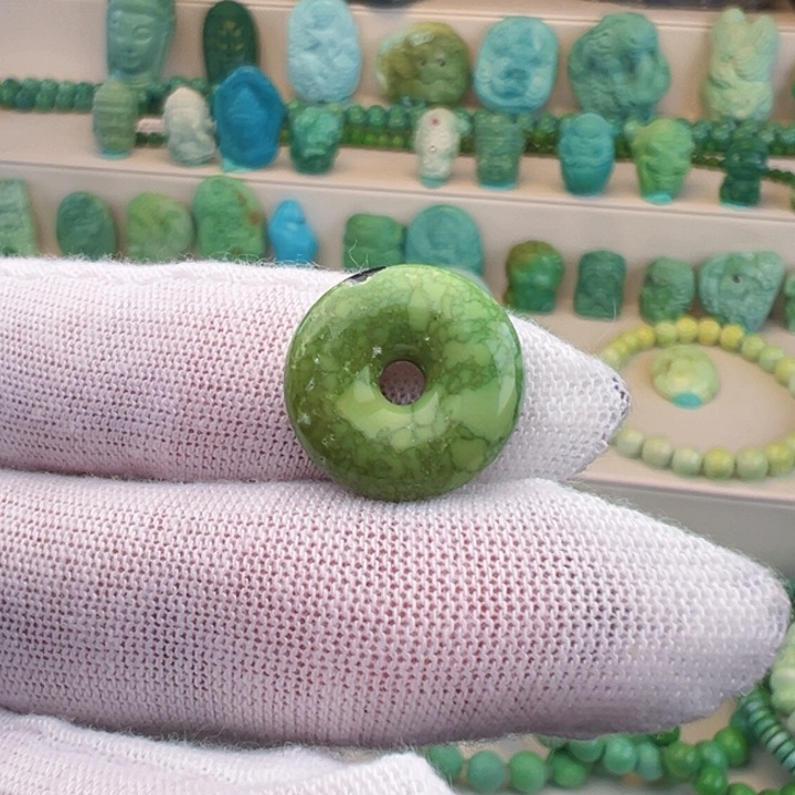 绿松石未镶嵌绿松石主播璐璐