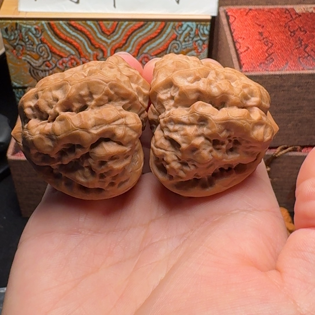 滑***帆文玩核桃精品蛤蟆42