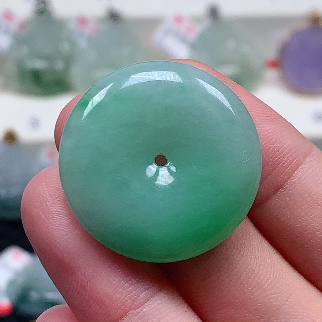 颈饰未镶嵌翡翠翡翠吊坠