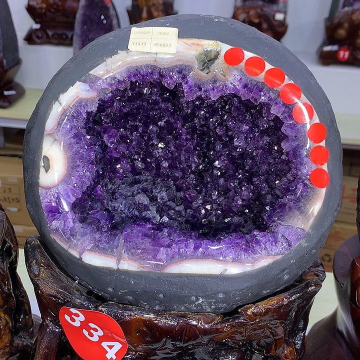 紫晶大型摆件（非配饰）未镶嵌蛋