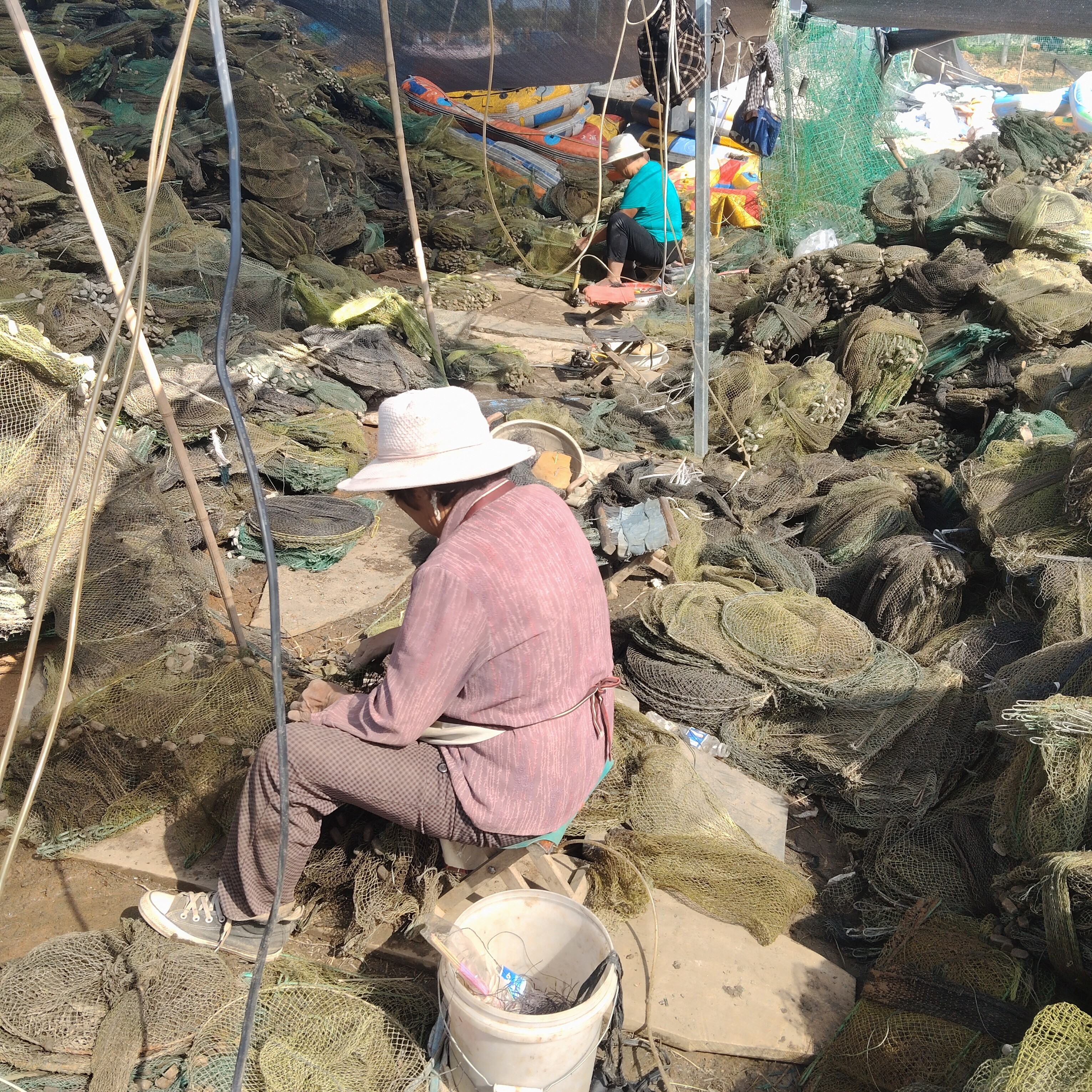 螃蟹笼龙虾大河虾，黑鱼鲶鱼笼子 7 条包邮价，直播间一物一拍