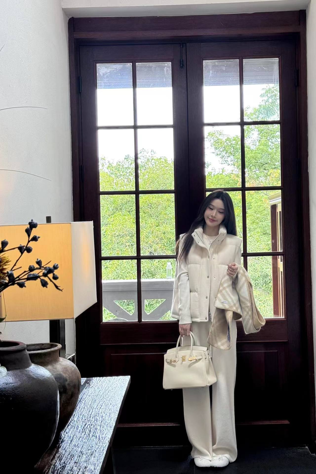 【BAGALIO】【宠溺绒冬】绵羊毛百搭立领羽绒马甲 1117