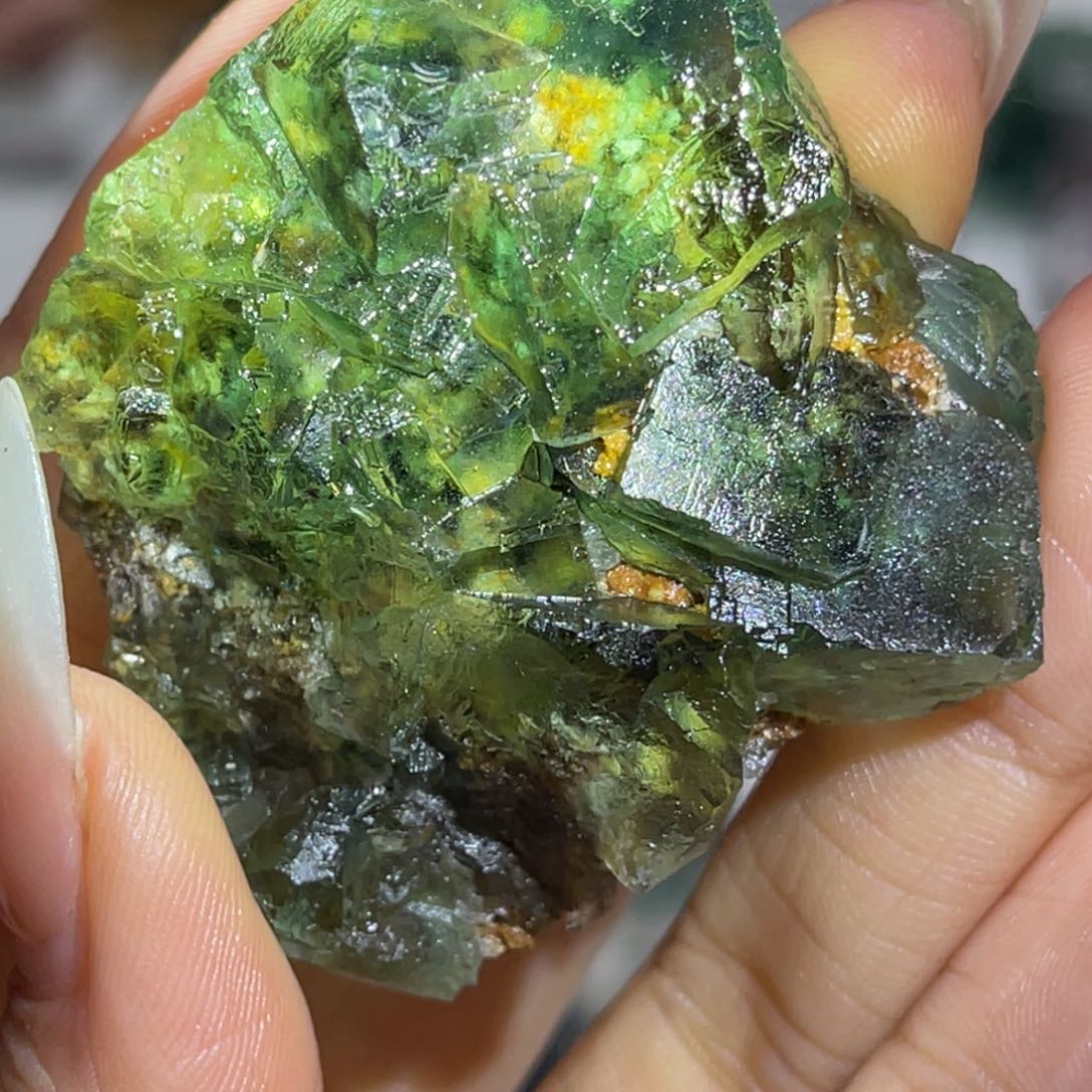 石材纳米比亚花园萤石