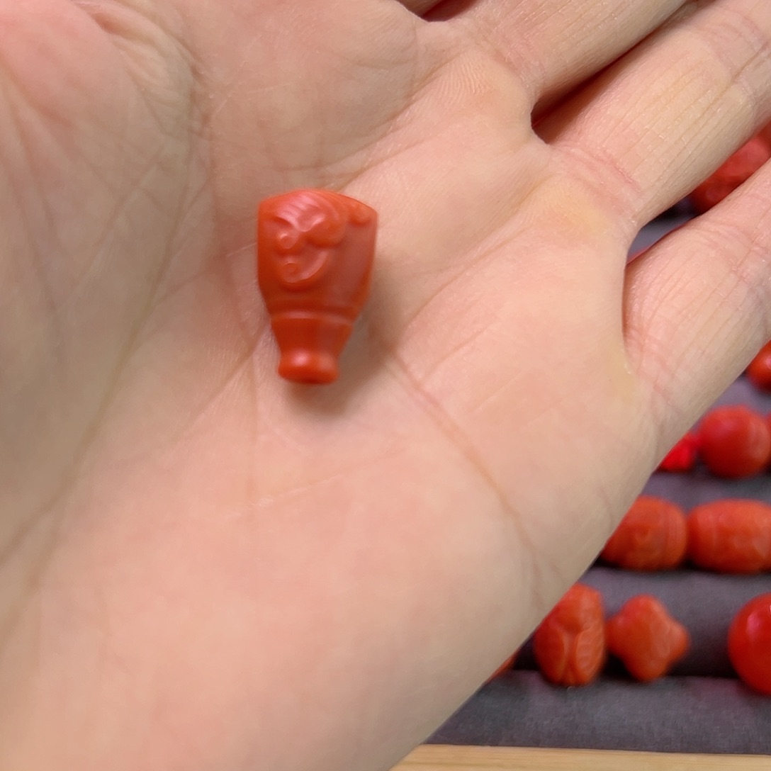 南红玛瑙三通未镶嵌?****?