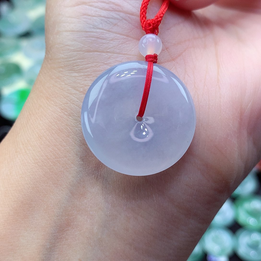 翡翠颈饰未镶嵌49尺寸24.5-5.6