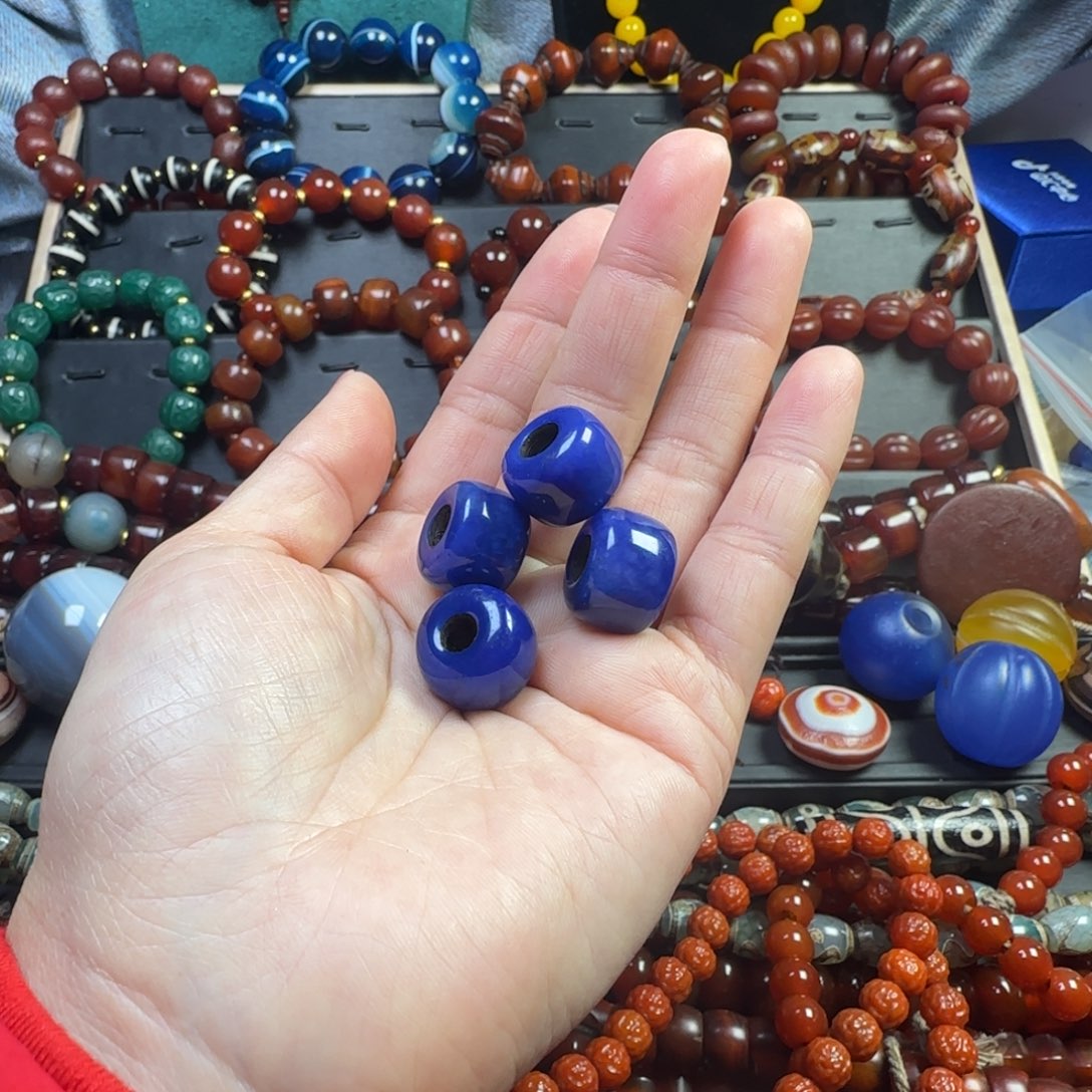 未镶嵌单珠玛瑙/玉髓喜**多