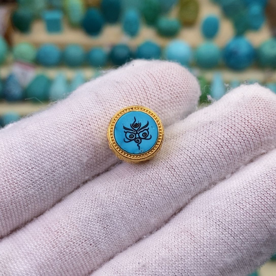 绿松石珠宝奇石合金