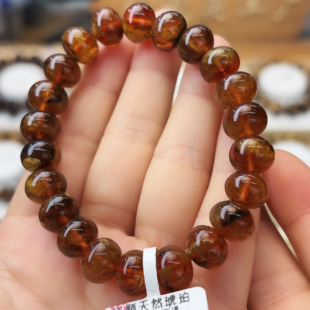 琥珀未镶嵌裸石十一90582