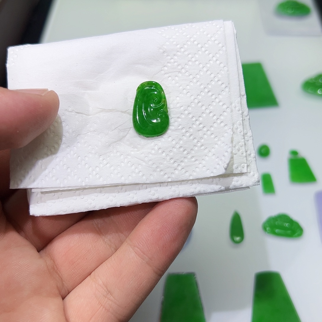 裸石翡翠天然缅甸A货翡翠