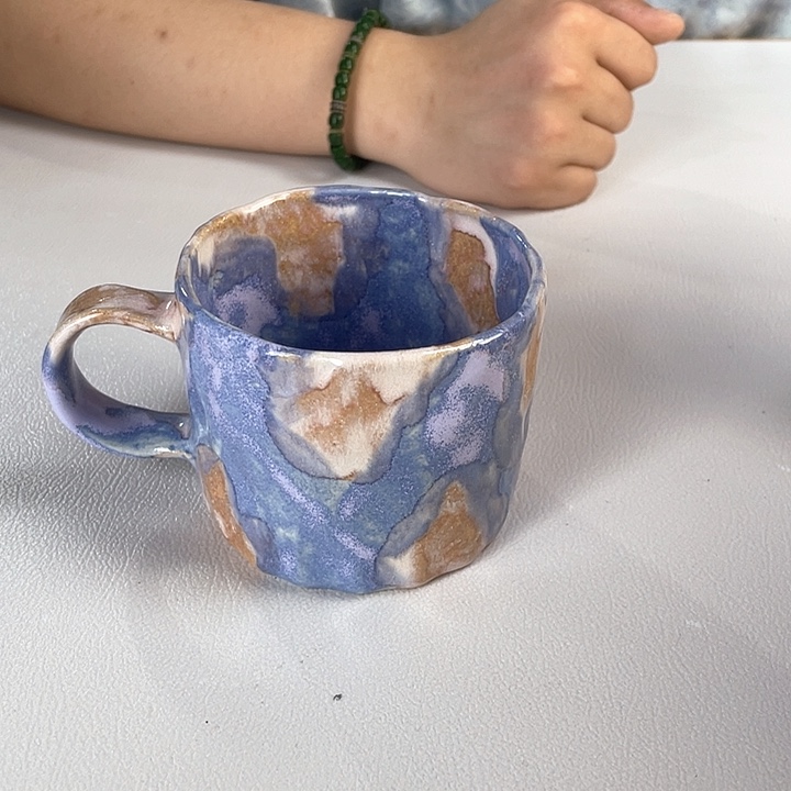 陶瓷沐泽若芳纯手工主人杯