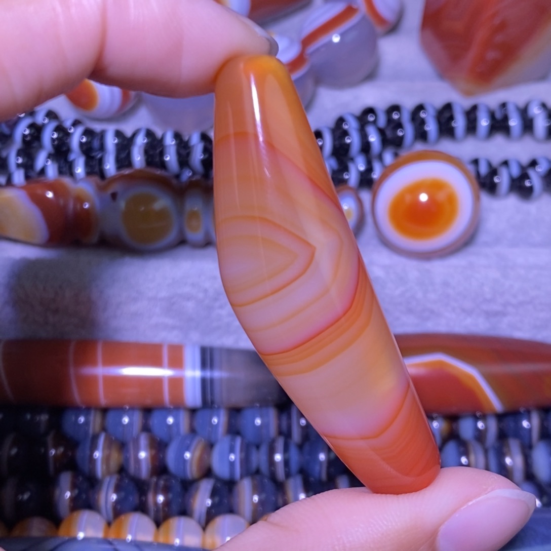 玛瑙/玉髓未镶嵌颈饰