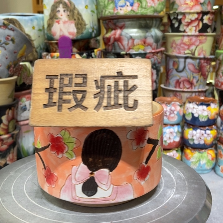 景德镇艺术手绘作品