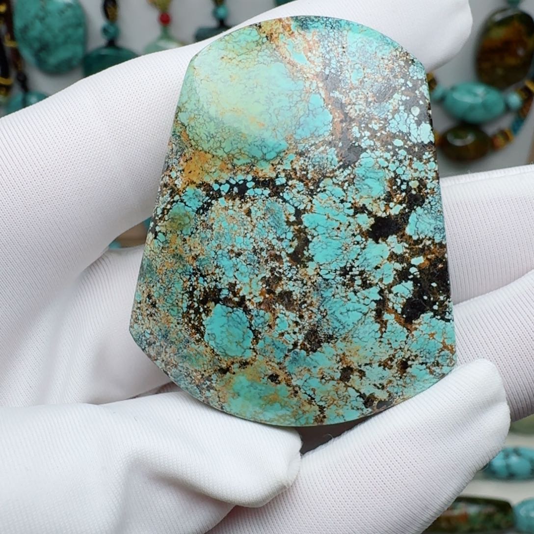 绿松石原矿绿松石未镶嵌