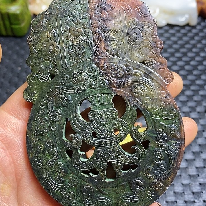 紫金钵盂菩提吊坠