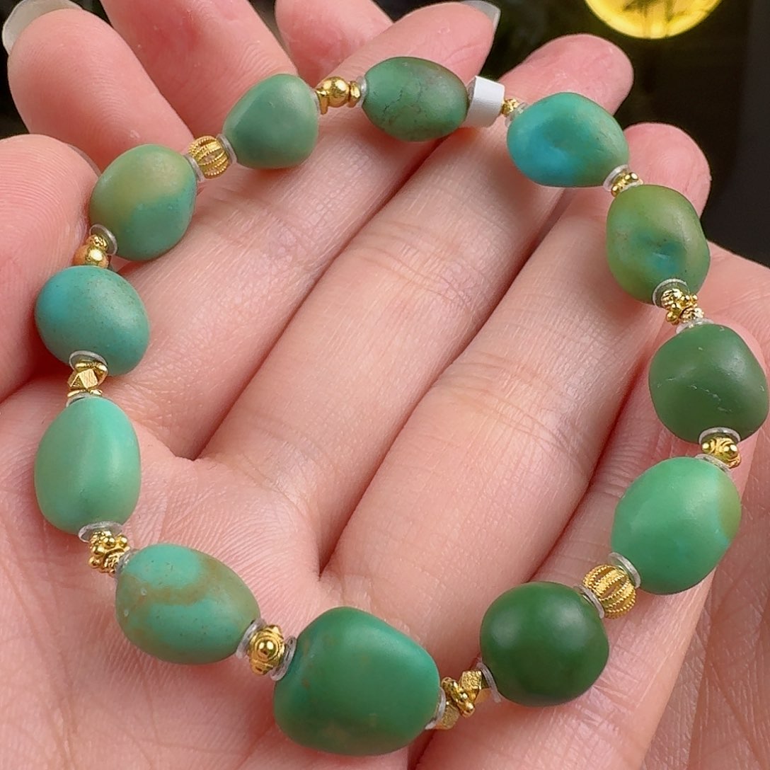 绿松石珠宝奇石未镶嵌