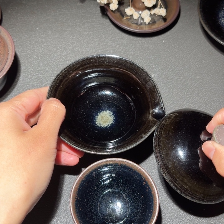 骨瓷微瑕盖碗➕一个送的一口杯