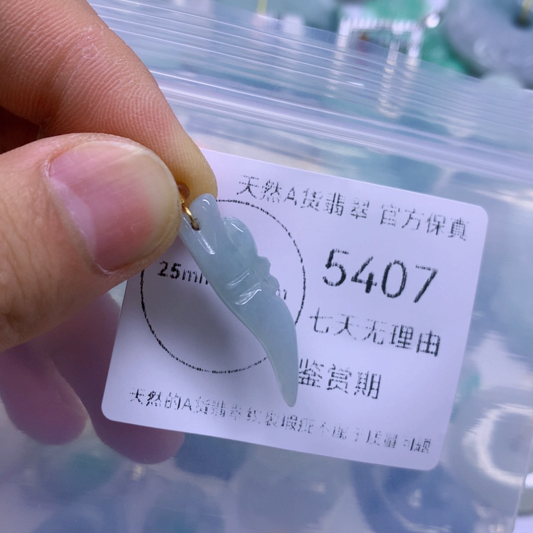 翡翠未镶嵌吊坠(不含链)翡翠