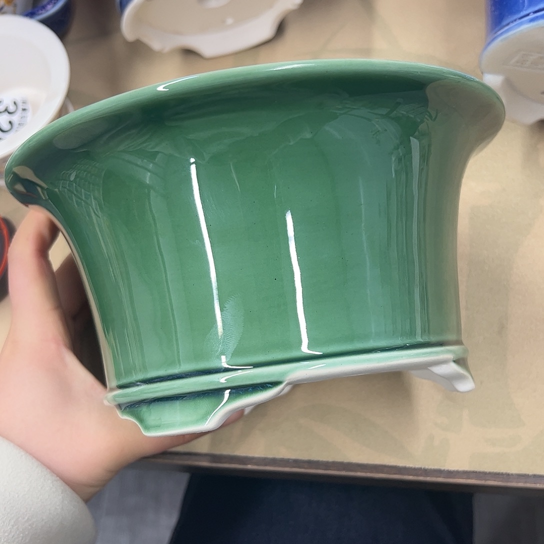 紫砂花盆728号瑕疵19.5/10cm