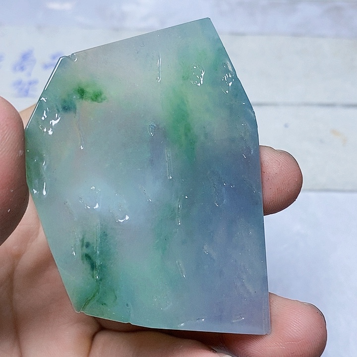 翡翠散珠冰飘花大牌