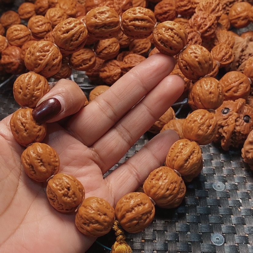 【闪购商品】文玩核桃吊坠仗****✊京八棱