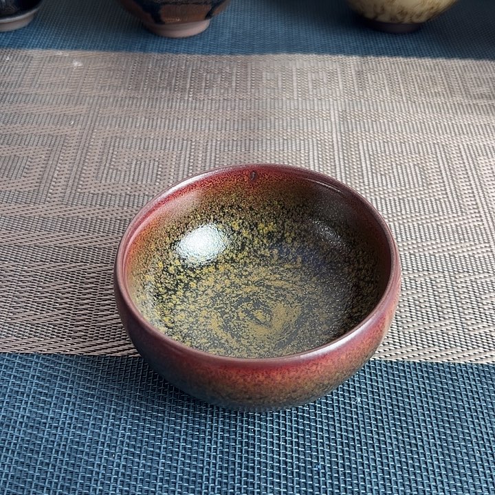 茶盏微瑕建盏主人杯