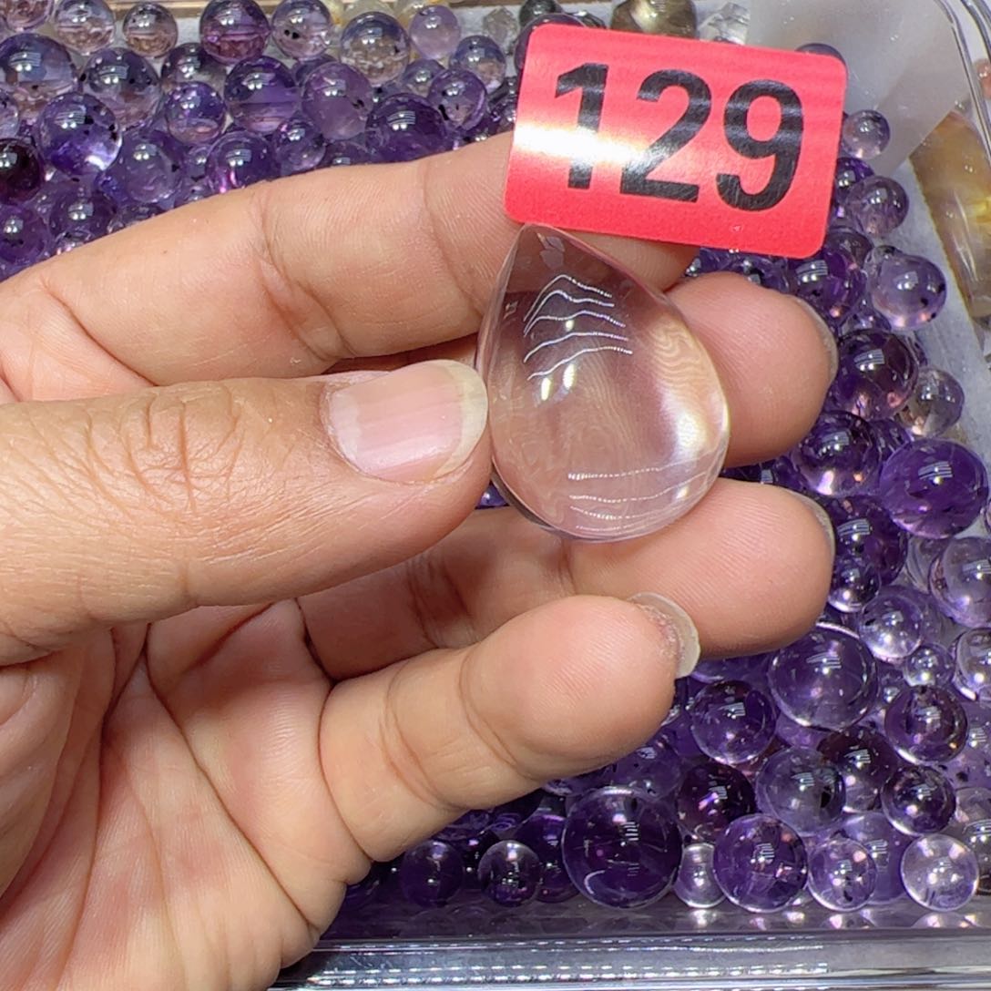 水晶颈饰未镶嵌天然水晶