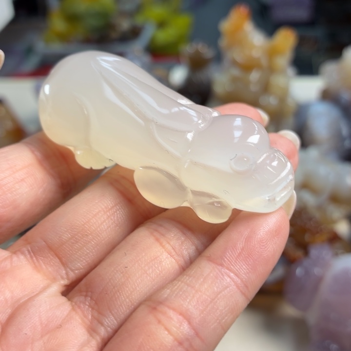 玛瑙/玉髓未镶嵌吊坠(不含链)