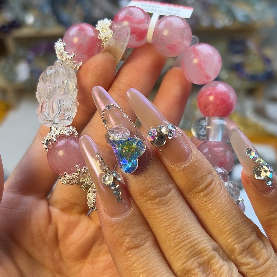 水晶手链合金水晶