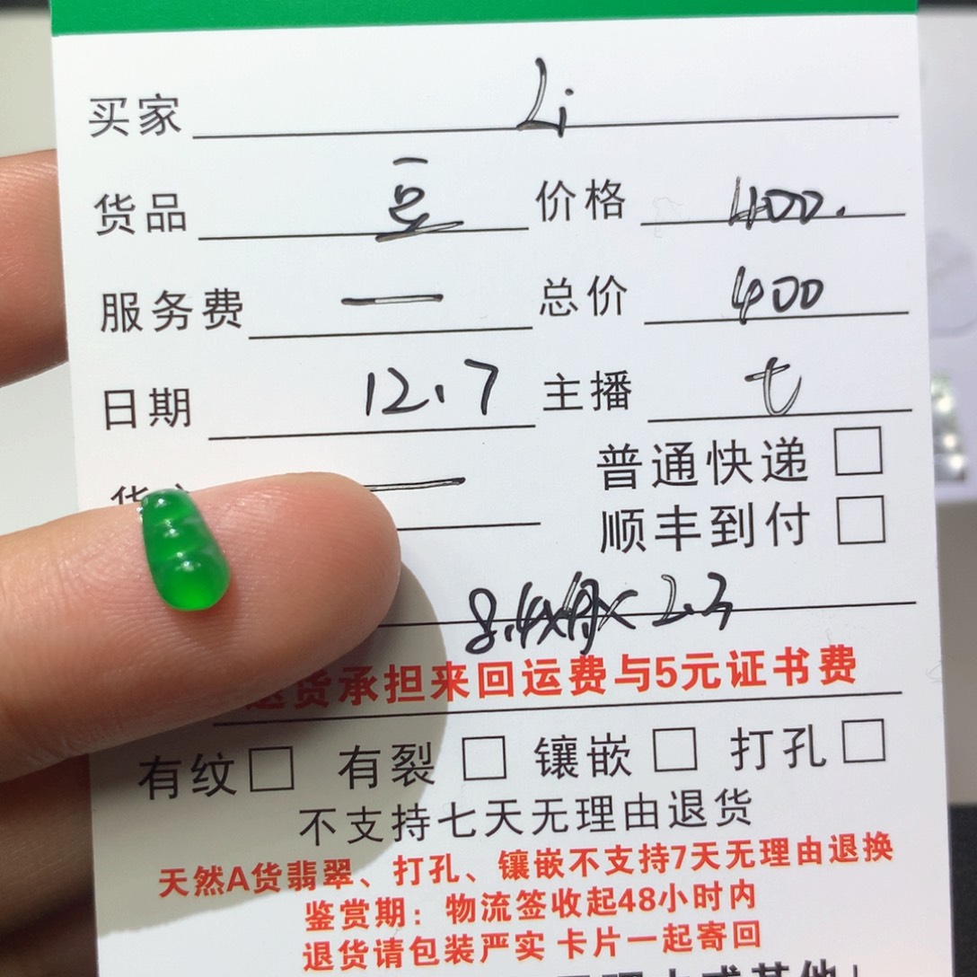 颈饰未镶嵌翡翠L*l