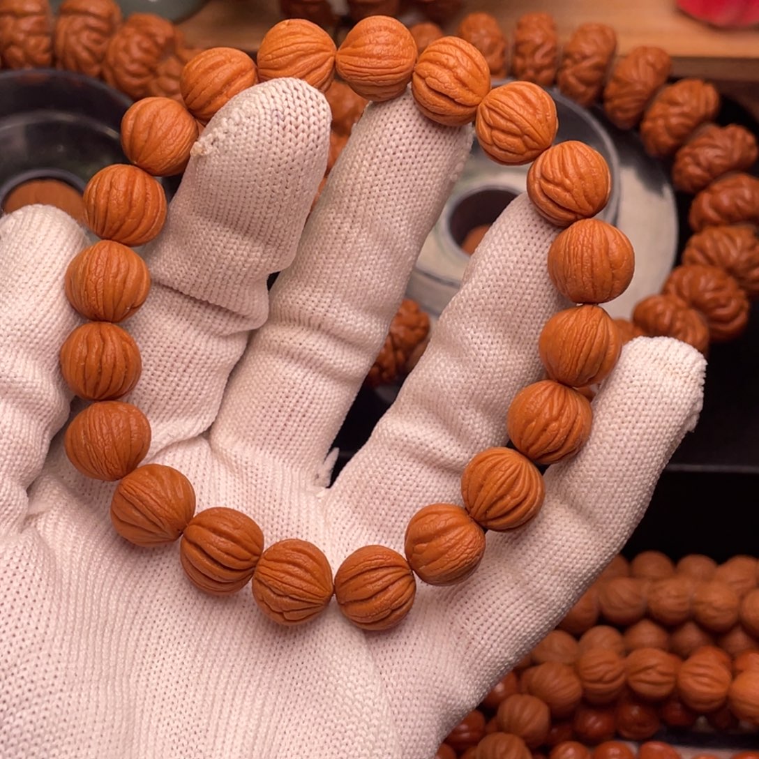 桃核手串通天八棱1.2