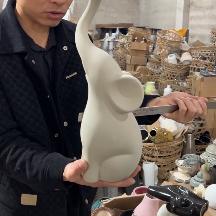 摆件高度42厘米宽度13厘米微瑕捡漏