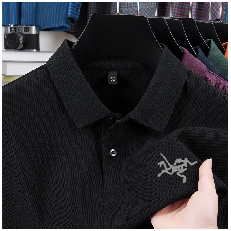 活动专属 鸟家【撤柜】轻奢夏季Polo衫男士休闲百搭商务透气翻领T恤