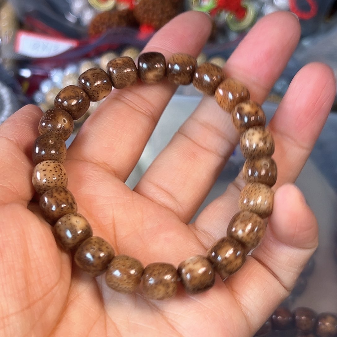 星月菩提手串愤**?星月菩提原生态