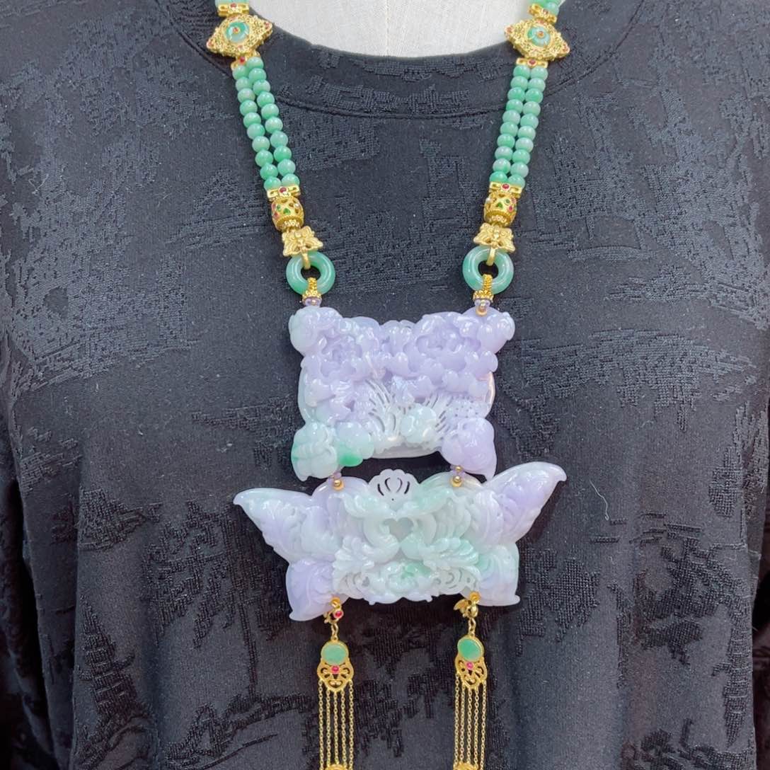 翡翠颈饰合金48小时鉴赏期