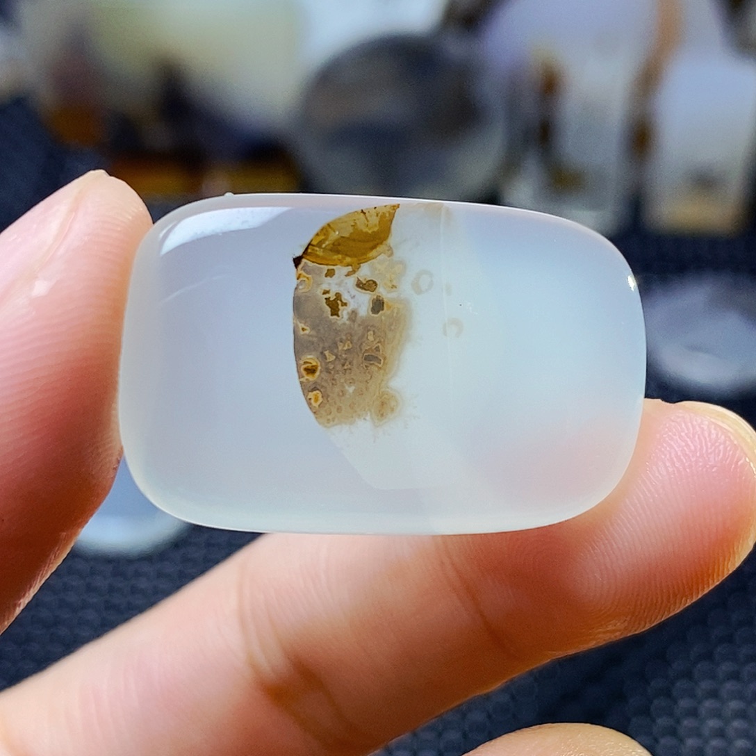 未镶嵌玛瑙/玉髓珠宝半成品