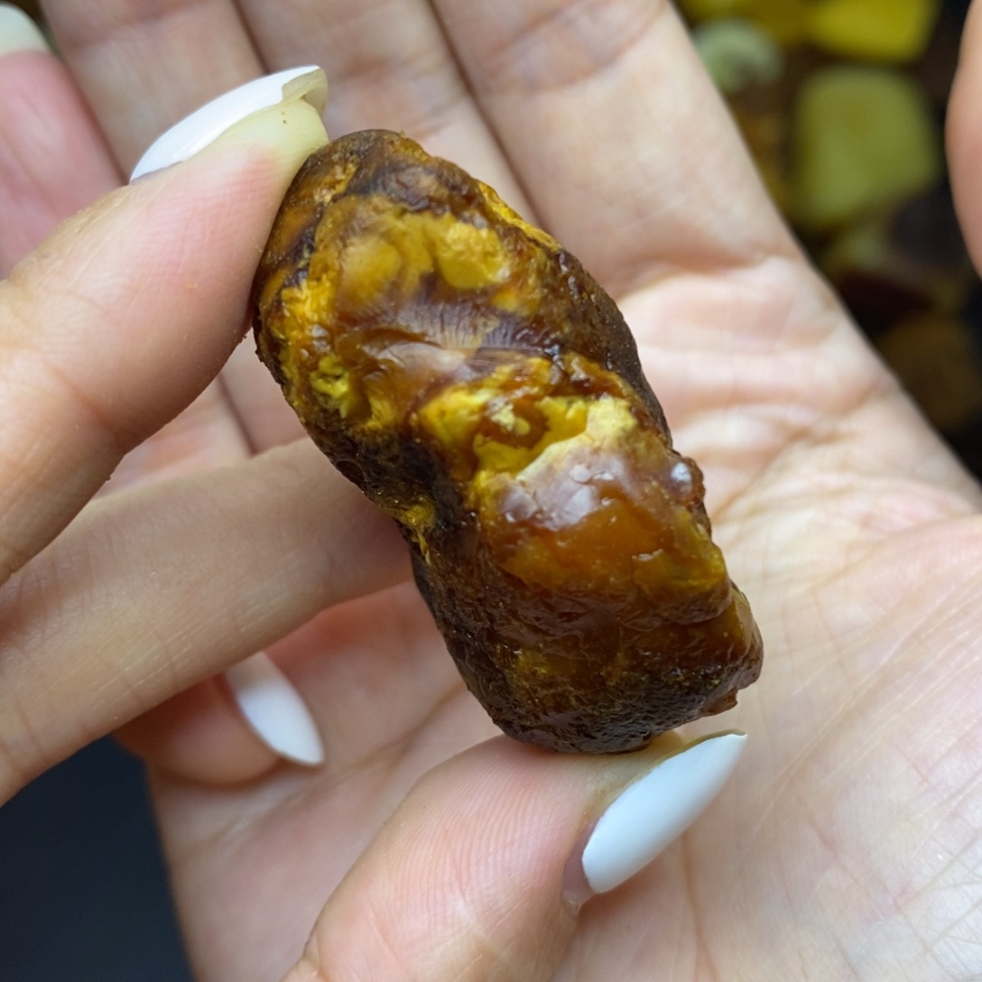 未镶嵌定制蜜蜡胖